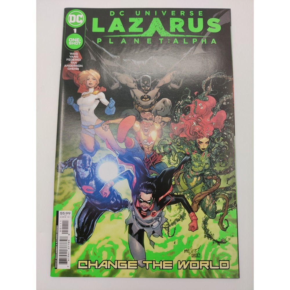 DC Universe Lazarus Planet Alpha 1 One-Shot David Marquez Cover Mark Waid 2023